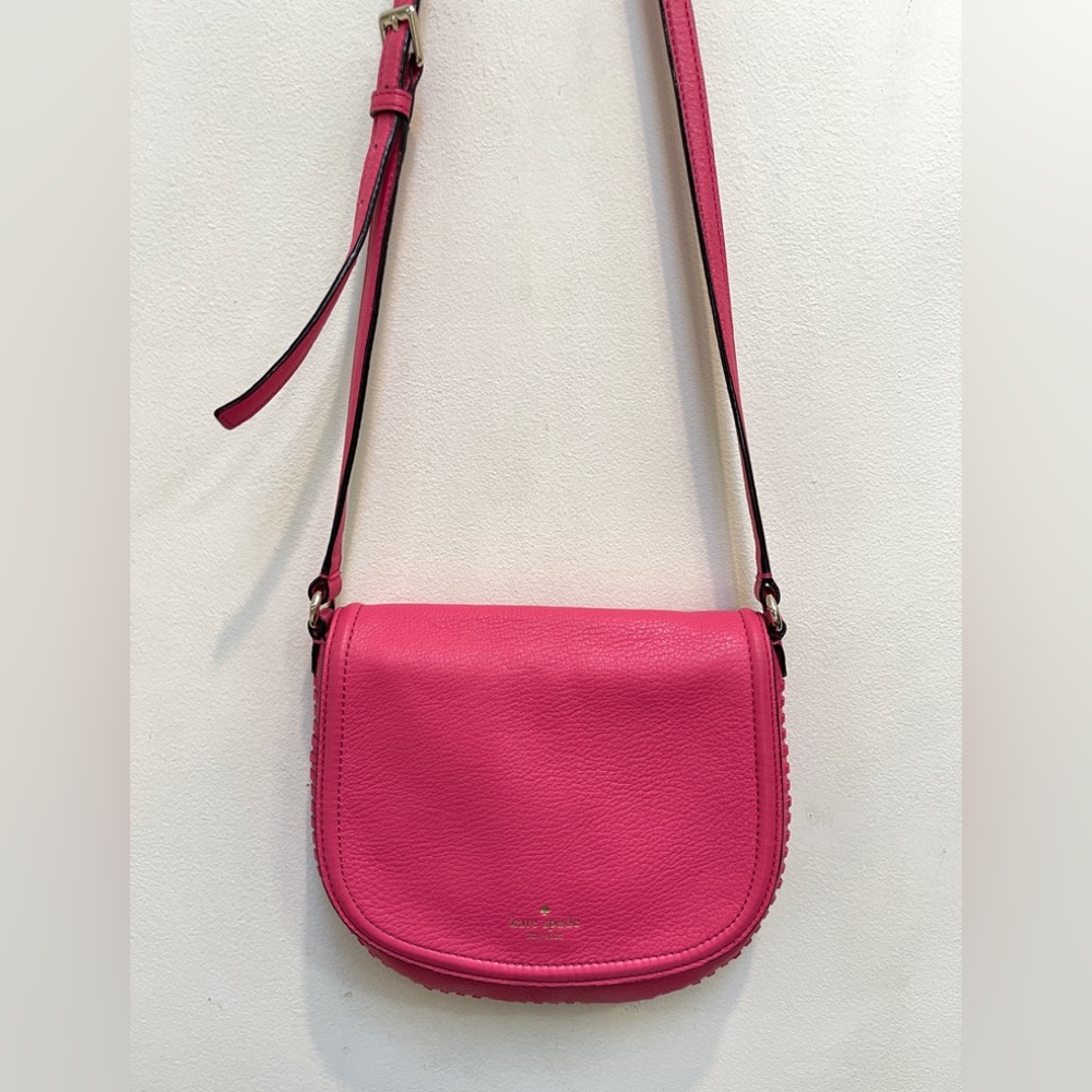 Kate Spade Pink Ashby Place Josey Leather Crossbody Bag